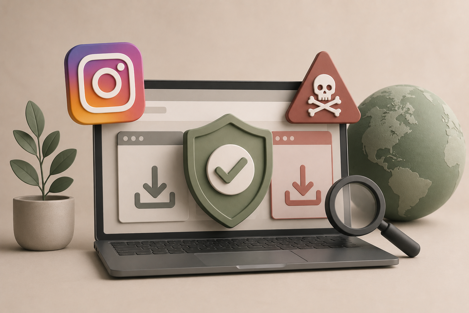 Avoid Fake Instagram Download Websites